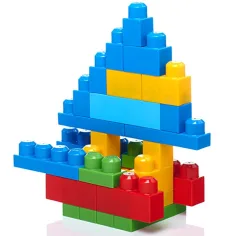 Kocky vo vrecúšku 60ks -Mega Bloks First Builders obrázok 3