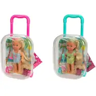 Évi Love cestovná bábika s kufrom a doplnkami v rôznych variantoch 1ks - Simba Toys