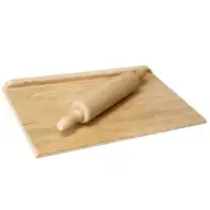 Drevený stolík na plastelínu s valčekom - DaVi