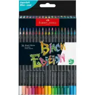 Faber-Castell: Black Edition farebné ceruzky sada 36 ks