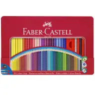Faber-Castell: Grip farebné ceruzky v kovovej krabičke, súprava 48 kusov