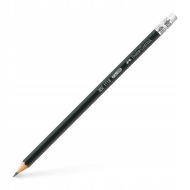 Faber-Castell: HB grafitová ceruzka s gumou na konci 1 ks