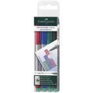 Faber-Castell: Multimark fóliový popisovač set S – 4 ks
