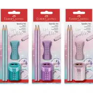 Faber-Castell: SPARKLE 4-dielna sada písacích potrieb v rôznych variantoch, 1 kus