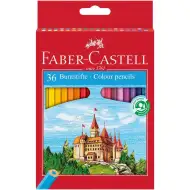 Faber-Castell: Sada farebných ceruziek s hradom, 36 kusov