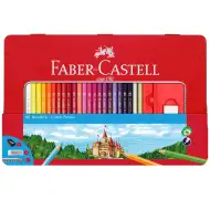 Faber-Castell: Sada farebných ceruziek v kovovej krabičke, 48 ks