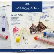Faber-Castell: Sada suchých pastelových kried 24 ks