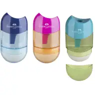 Faber-Castell: Trendy farby, strúhadlo s gumou, rôzne varianty, 1 ks