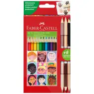 Faber-Castell: sada farebných ceruziek 12+3 ks