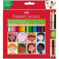 Faber-Castell: súprava farebných ceruziek 24+3 ks