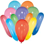 Farebné párty balóny – sada 30 ks