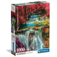 Farebný thajský vodopád 1000-dielne HQC puzzle s plagátom - Clementoni