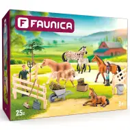 Faunica: 25-dielna hracia sada s koňmi - Woodyland