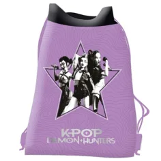 Fialová športová taška K-Pop lovcov démonov