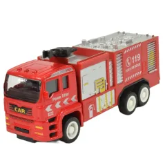 Fire Rescue Team: 4 kusová sada kovových hasičských áut. obrázok 6