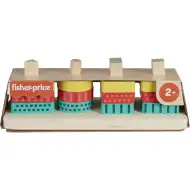 Fisher-Price: Drevená skladačka tvarov - Mattel