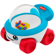Fisher-Price: Tili-toli poskakujúce farebné koráliky, autíčko na tlačenie - Mattel
