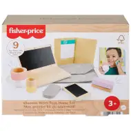 Fisher Price: Wood drevená Home office hracia súprava - Mattel