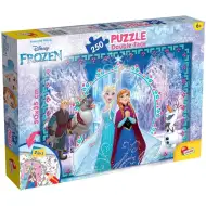 Frozen 2 v 1 250-dielne puzzle a omaľovánka 50x35 cm - Lisciani