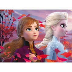 Frozen 2 v 1 60-dielne Eco puzzle a omaľovánka 70x50 cm - Lisciani obrázok 2