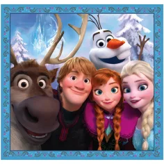 Frozen veselé okamihy 3x48-dielne Supercolor puzzle - Clementoni obrázok 4