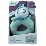 FunMuch: Plyšový modrý oslík s detským pivom