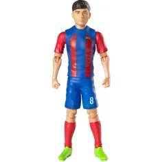 Futbalová akčná figúrka, 20 cm – FC Barcelona, Pedri s číslom 8 na drese obrázok 2