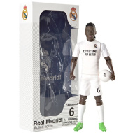 Futbalová akčná figúrka, 20 cm - Real Madrid, Camavinga v drese s číslom 6