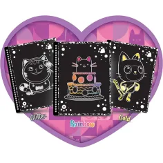 Gabi bábikový domček A-meow-zing kreatívna sada so škrabacími obrázkami 44 strán - Lisciani obrázok 3