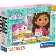 Gabi domček pre bábiky 12-dielna rozprávková kocka - Clementoni
