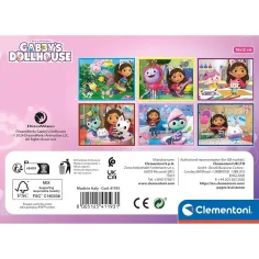 Gabiho domček pre bábiky – 12-dielna sada rozprávkových kociek - Clementoni obrázok 2