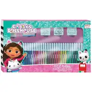 Gabi domček pre bábiky 36-dielna sada pečiatok s fixkou - Multiprint
