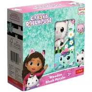 Gabi domček pre bábiky 9-dielna kocková skladačka - Trefl