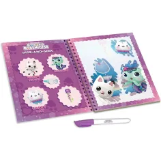 Gabi domček pre bábiky Meow-Mazing omaľovánka na maľovanie vodou - Lisciani obrázok 2
