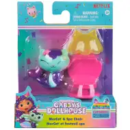 Gabiin domček pre bábiky: Magická spa stolička pre morskú mačku - Spin Master