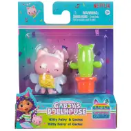 Gabiin domček pre bábiky: Víla mačička a jej kaktus hracia súprava - Spin Master