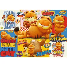 Garfieldove dobrodružstvá 1000-dielna puzzle - Trefl obrázok 2