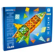 Geomag: Magnetické dlaždice Gems Rocket 32-dielna raketová súprava