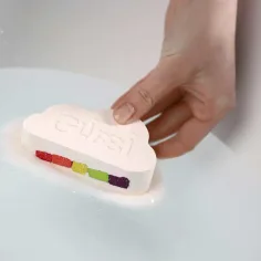 Glibbi Boom: kúpeľová bomba vo forme oblaku s dúhovými farbami - Simba toys obrázok 2