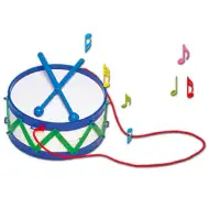 Detský bubon 15cm - D-Toys