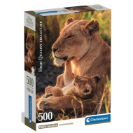 HQC Feline Love puzzle, 500 dielikov - Clementoni