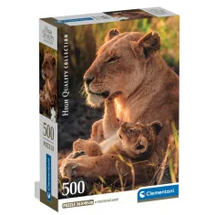HQC Feline Love puzzle, 500 dielikov - Clementoni