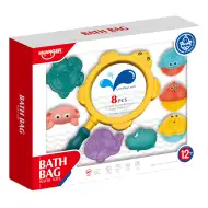 Happy World: Kúpeľná hra s morskými zvieratami s rybárskou sieťou