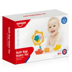 Happy World: Rybárska sieťová kúpeľná hračka s morskými zvieratami obrázok 3