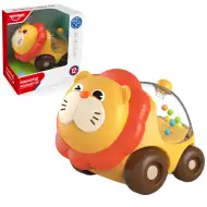 Happy World: Valjúci sa hrkajúci lev 11cm