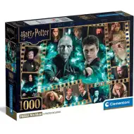 Harry Potter - Osud čarodejníckeho sveta 1000-dielne puzzle s plagátom - Clementoni
