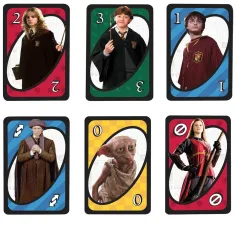 Harry Potter UNO karta - Mattel obrázok 3