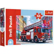 Hasičské auto 60-dielne puzzle - Trefl