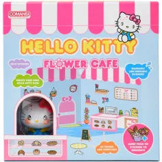 Hello Kitty Flower Café figúrka s domčekom na nalepovanie - Comansi obrázok 2