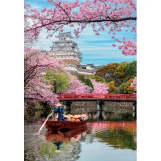 Himeji hrad na jar 1000-dieliková HQC puzzle - Clementoni obrázok 2